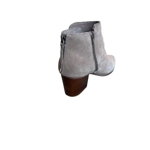 Sole Society Suede River Taupe Ankle Bootie Shoe Womens Sz 9 Casual Dress Boot - Picture 5 of 11